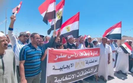 محافظ جنوب سيناء يؤكد نجاح العملية الانتخابية بفضل الاستعدادات المكثفة للأجهزة التنفيذية والأمنية والطبية