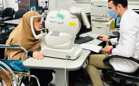 الرعاية الصحية في بورسعيد تقدم 1.4 مليون خدمة طبية وعلاجية بمستشفى الرمد التخصصي