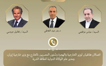 وزير الخارجية يتواصل مع نظيره الإيراني ومدير الوكالة الدولية للطاقة الذرية لتعزيز التعاون الدبلوماسي