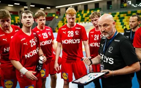 الدنمارك تحقق فوزاً ساحقاً على تشيكيا 34-29 في مونديال اليد للناشئين في مصر