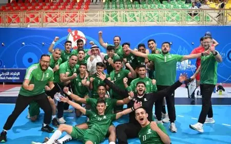 تعادل مثير للسعودية مع البرازيل 26-26 في مونديال اليد للناشئين