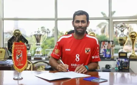 الأهلي يعزز صفوفه بالتعاقد مع محمد هشام لفرقة اليد