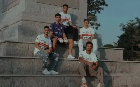 زمالك 2025-2026 يتألق بزي رسمي جديد وبمشاركة نجوم الفريق