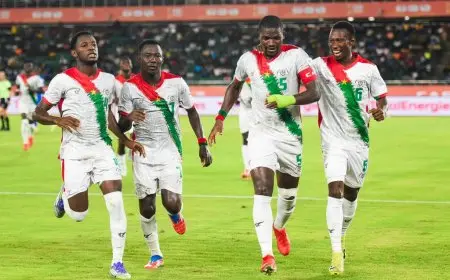 بوركينا فاسو تكتسح أفريقيا الوسطى بأربعة أهداف في بطولة أمم أفريقيا للمحليين