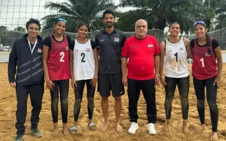 منتخب مصر يحصل على تأشيرة التأهل إلى بطولة العالم للكرة الشاطئية في قطر 2025