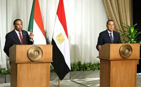 رئيس وزراء السودان يؤكد أن التعاون مع مصر سيستمر ويعزز رؤية مشتركة لمستقبل البلدين