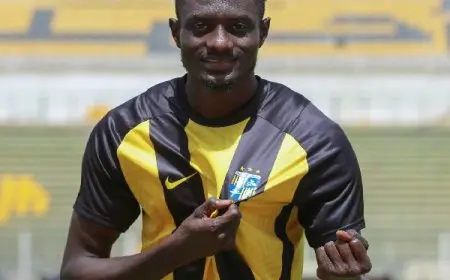 المقاولون العرب يعزز صفوفه بضم المهاجم النيجيري كالو