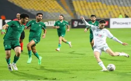 المصري يواجه الاتحاد السكندري في مباراة مثيرة على استاد السويس الجديد ضمن منافسات الدوري