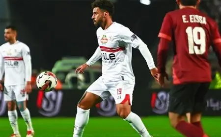 الزمالك يتعادل مع سيراميكا كليوباترا في شوط أول مثير