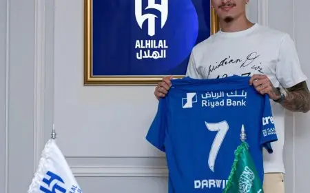 الهلال يحقق صفقة نارية بضم داروين نونيز من ليفربول حتى عام 2027