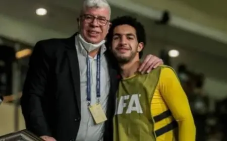 شوبير يعبر عن استيائه من أداء نجله مصطفى بعد تعادل الأهلي مع مودرن سبورت