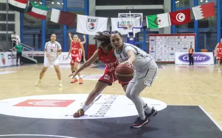 منتخب ناشئات كرة السلة يحقق فوزاً مستحقاً على الجزائر في بداية رحلته بالبطولة العربية