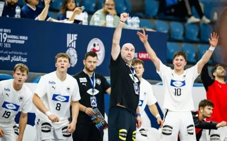 ألمانيا تحقق انتصاراً مثيراً على النرويج 27-24 وتتأهل إلى ربع نهائي مونديال اليد للناشئين كأول المجموعة