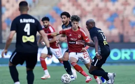 محمود معروف يتولى تحكيم مباراة الأهلي وفاركو في الدوري المصري