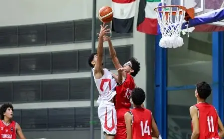 اليوم انطلاق 4 مباريات مثيرة في البطولة العربية للناشئين والناشئات لكرة السلة