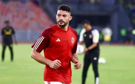 الأهلي يعلن عن غياب ياسر إبراهيم بسبب الإصابة في مباراة فاركو