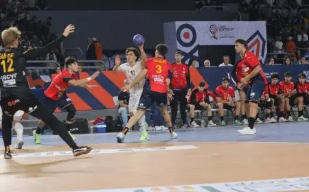 هزيمة منتخب مصر أمام إسبانيا 31-29 في ربع نهائي كأس العالم لكرة اليد للناشئين