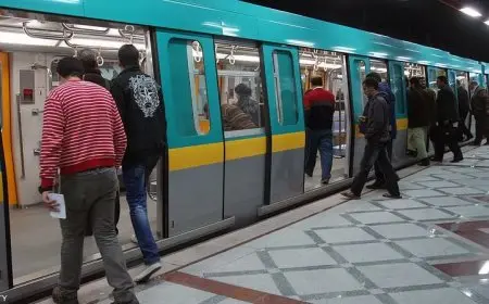 تعديلات هامة في مواعيد مترو الخط الثالث غدًا احتفاءً بمباراة الأهلي ضد فاركو