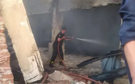 لحظة بلحظة.. إزاي محافظ القليوبية حاول ينقذ الموقف في حريق مخزن البلاستيك بشلقان