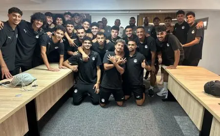 حمادة الشربيني يثني على عزيمة لاعبي منتخب الشباب قبل المباراة الودية الثانية ضد المغرب