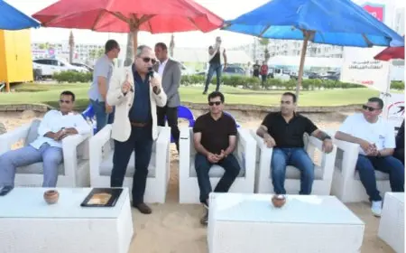 ختام الدورة العربية الأولى للاتحادات النوعية بحضور وزير الرياضة ومحافظ بورسعيد