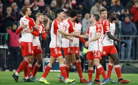 تشكيلة بايرن ميونخ لمواجهة شتوتجارت في السوبر الألماني تضم هاري كين في هجوم الفريق