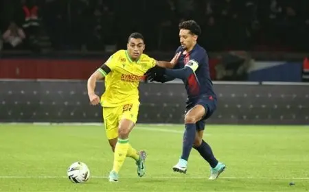 باريس سان جيرمان ينطلق في الدفاع عن لقبه في الدوري الفرنسي بمباراة مثيرة أمام نانت