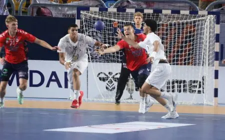 منتخب مصر يتحدى آيسلندا في مباراة تحديد المركز الخامس بمونديال اليد للناشئين