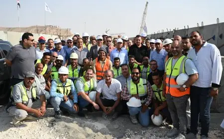 كامل الوزير يعلن انتهاء العمل في كوبري الخور العملاق في حدث هندسي تاريخي