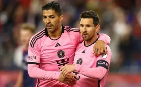 ميسي يتألق بتسجيل الأهداف وسواريز يقود إنتر ميامي للفوز في مباراة مثيرة