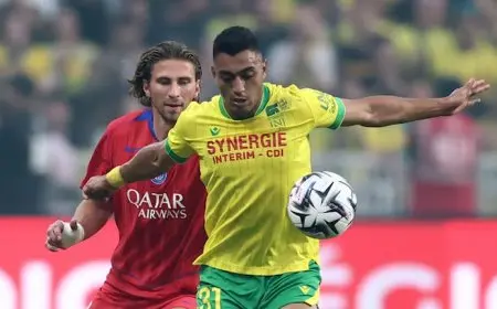 باريس سان جيرمان ينطلق بقوة في الدوري الفرنسي بفوز على نانت بمشاركة مصطفى محمد