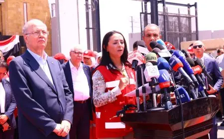 وزيرة التضامن تطلق نداءً إنسانياً من معبر رفح لإغاثة قطاع غزة بالمساعدات اللازمة