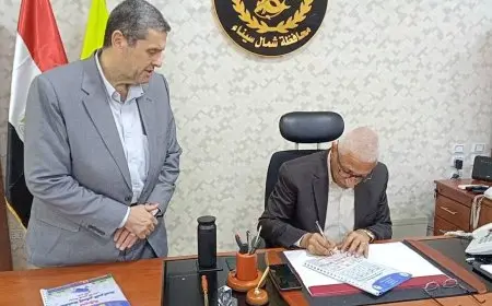 محافظ شمال سيناء يعلن عن نتائج الدور الثاني للشهادة الإعدادية لعام 2023