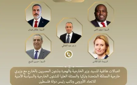 وزير الخارجية يقوم باتصالات هاتفية مكثفة لمتابعة تطورات مفاوضات وقف إطلاق النار في غزة