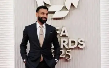 محمد صلاح يتألق في حفل جوائز PFA لأفضل لاعب في إنجلترا