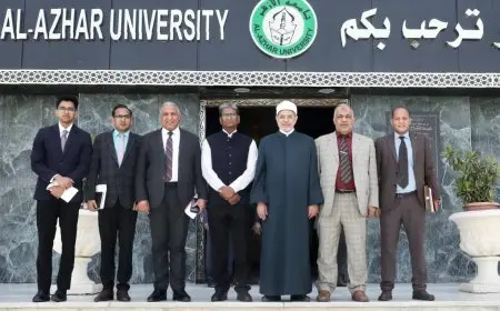 سفير الهند في القاهرة يثني على منهج الأزهر الشريف المعتدل والوسطي