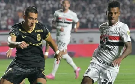 ساو باولو البرازيلي يتجاوز أتليتكو ناسيونال الكولومبي بعزيمة في كوبا ليبرتادوريس
