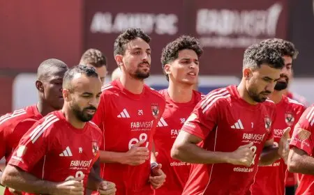 الأهلي يركز على تدريباته القوية استعداداً لمواجهة غزل المحلة