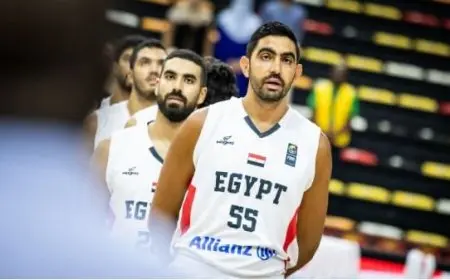 عمر طارق يؤكد دعم الجماهير يشجعنا لنصل لأبعد نقطة في بطولة الأفروباسكت