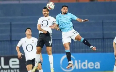 تعادل سلبي مثير يجمع الجونة وغزل المحلة في الدوري المصري