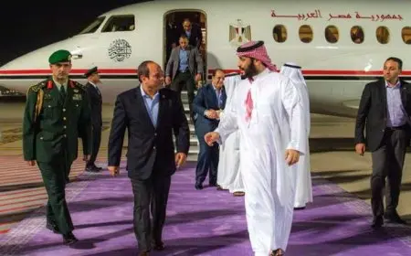 تطورات الحرب في غزة في مقدمة جدول أعمال زيارة الرئيس السيسي إلى السعودية