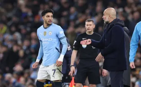 جواردويلا يتناول التحدي الصعب لمواجهة توتنهام في الدوري الإنجليزي