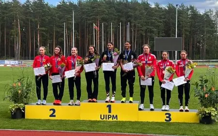 مصر تتألق وتسيطر على منصة تتويج بطولة العالم للشباب في الخماسي الحديث تحت 19 سنة