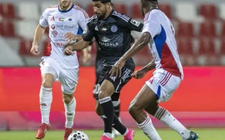الجزيرة يتفوق على الشارقة في الدوري الإماراتي بمشاركة النني وإبراهيم عادل