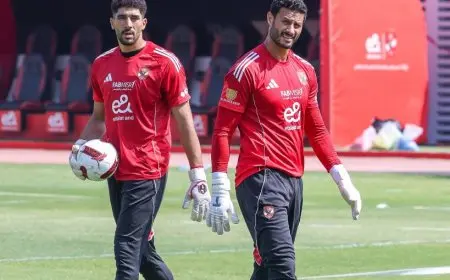 حارس الأهلي يتورط في حادث سير قبل مواجهة غزل المحلة في الدوري