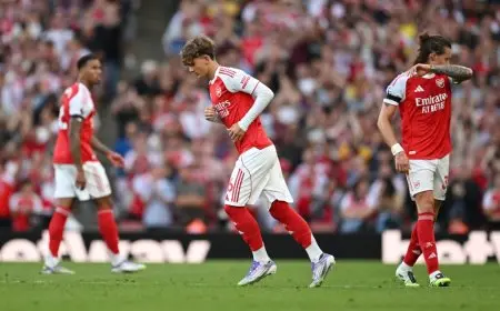 أرسنال يخطف الأضواء بفوز ساحق بخمسة أهداف على ليدز ويتصدر الدوري الإنجليزي الممتاز