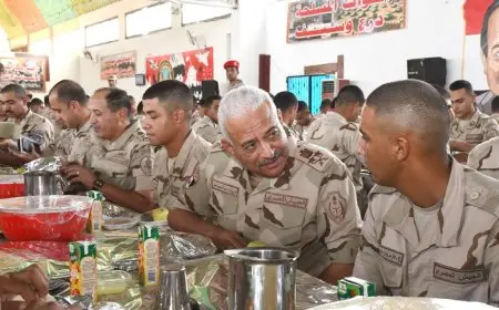 وزير الدفاع يؤكد أهمية maintaining الاستعداد القتالي العالي لمواجهة التحديات العالمية