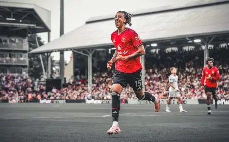 مانشستر يونايتد يخيب آمال جماهيره بالتعادل مع فولهام في الدوري الإنجليزي الممتاز