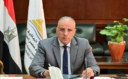 وزير الري يواصل متابعة سير مشروع تأهيل المنشآت المائية والوقوف على مستجدات التنفيذ