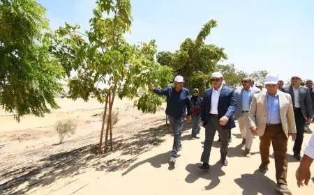 وزير الإسكان يتفقد آخر مراحل مشروع حدائق تلال الفسطاط في مصر القديمة